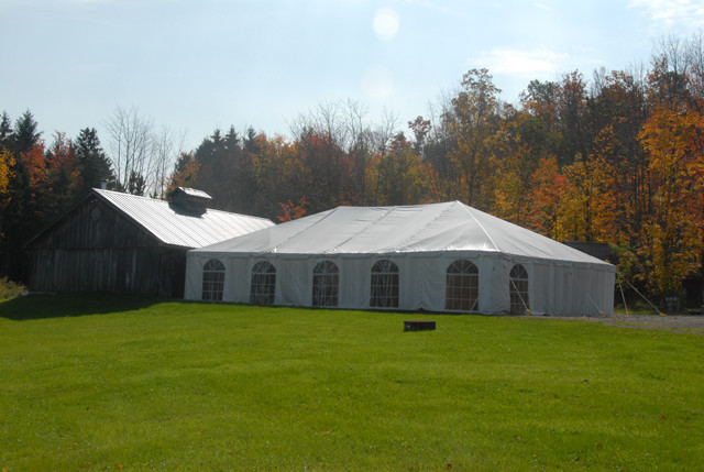 Rathskeller and Large White Tent